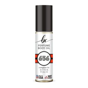 biocura bc perfume 656 inspired by ford bitter peach for women & men replica fragrance body oil dupes alcohol-free sample travel size concentrated long lasting roll-on 0.3 fl oz/10ml