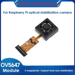 Erhai OV5647-70° 5MP OIS Camera Module Optical Anti Shake Camera Module 5 Megapixel 1080P Camera Module for Sunrise X3 Pie Raspberry Pie