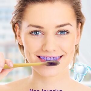 Dental Purple Toothpaste for Teeth Whitening, Tooth Stain Removal, Tooth Paint Booster for Brightness and Reduce Yellowing