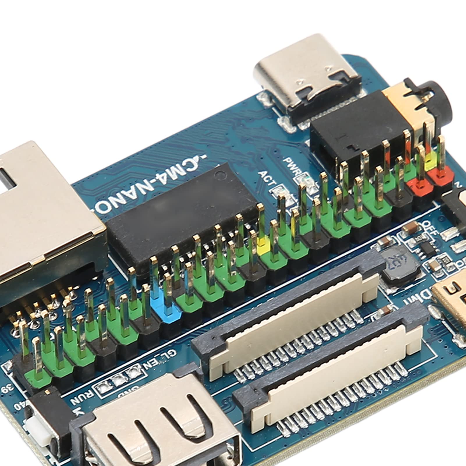 Module 4 Board Multi Interface, 4K Resolution 30FPS, USB2.0 Connector with CSI Connector, Standard Cm4 Socket 40Pin Gpio Suitable for Connecting Various USB Devices