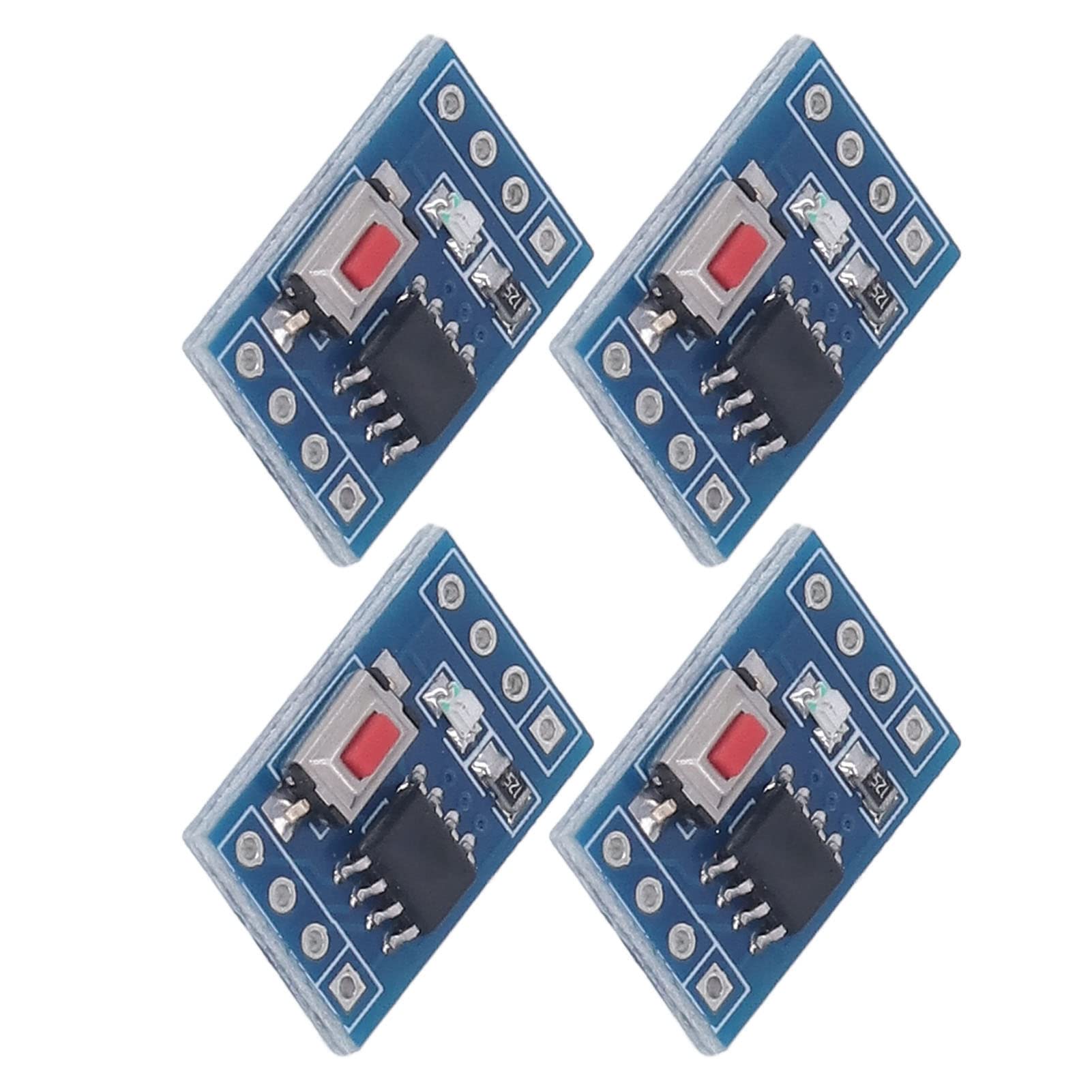 MCU Development Module Microcontroller System Board LED Display Interface Core Board Electronic Component with One Way Switch