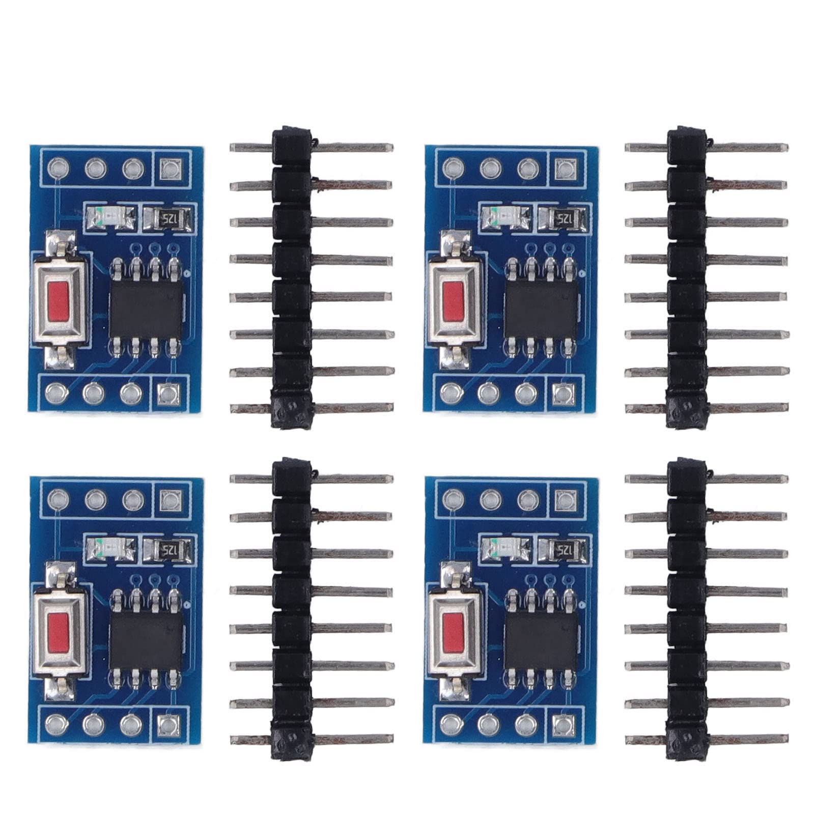 MCU Development Module Microcontroller System Board LED Display Interface Core Board Electronic Component with One Way Switch