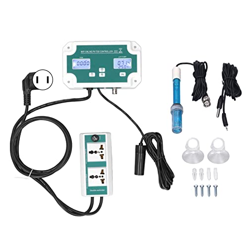 PH TDS Detector, Temperature Indicator Water Quality Analyzer Laboratory Holders with Quick Response Calibration Function (US Plug 120V)