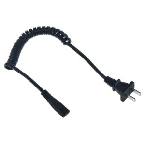 J-ZMQER AC Power Cord Cable Adapter Compatible with Norelco 3865XL 3860 4401LC 4402LC Shaver