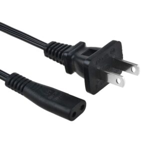 J-ZMQER AC Power Cord Cable Adapter Compatible with Norelco 3865XL 3860 4401LC 4402LC Shaver