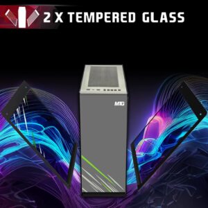 Aurora Max Gaming Tower PC- Intel Core i5 12th Gen, GTX 1660S 6GB 192 Bits, 16GB RGB Ram, 1TB Nvme, 4 in 1 Gaming Kit, Webcam, Liquid Cooling Win 11 Home