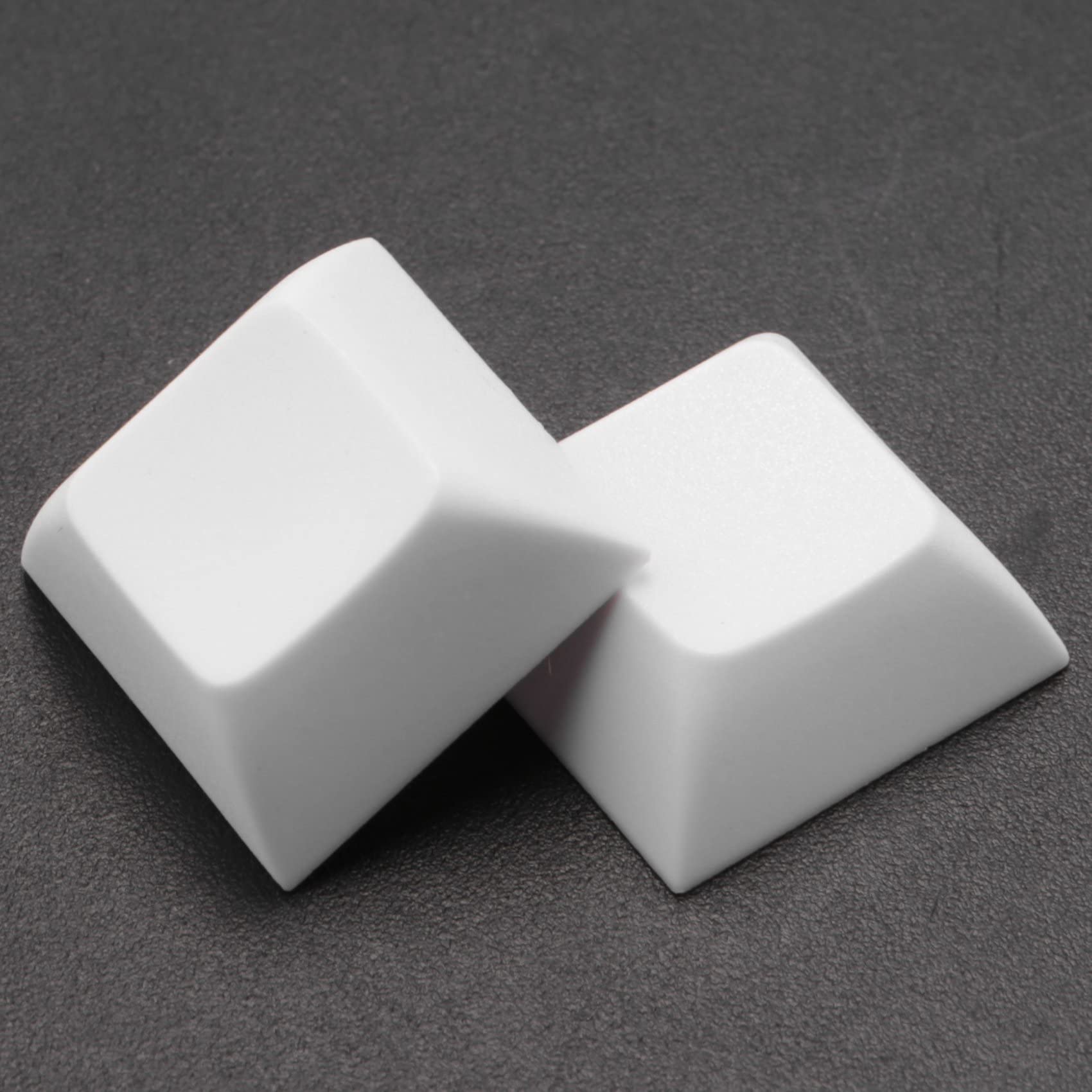 Cusstally 37 PCS PBT Keycap DSA 1U Keycaps for Cherry MX Custom Keycap Set for Gaming Mechanical Keyboard Keybord,White