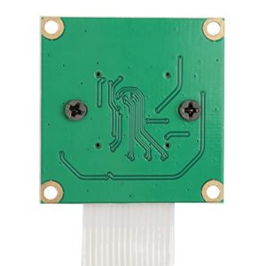 5 Megapixel OV5647 Sensor, HD Camera Module Board Wide Angle 175° for Raspberry Pi B 3/2 with Adjustable and Interchangeable Lens, 3.2 * 3.2 * 2.5cm