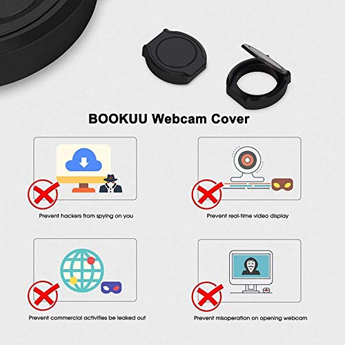 Lyzeous 3 Camera Protective Covers Camera Lens Dust Cover Webcam Protective Cover Protects Privacy and Security