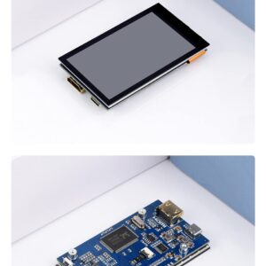 waveshare 3.5inch IPS Capacitive Touch LCD Display, Compatible with Raspberry Pi 5/4B/3B/Zero/Zero W/Zero 2W/Pico/Pico W/Pico WH, 480×800, Adjustable Brightness