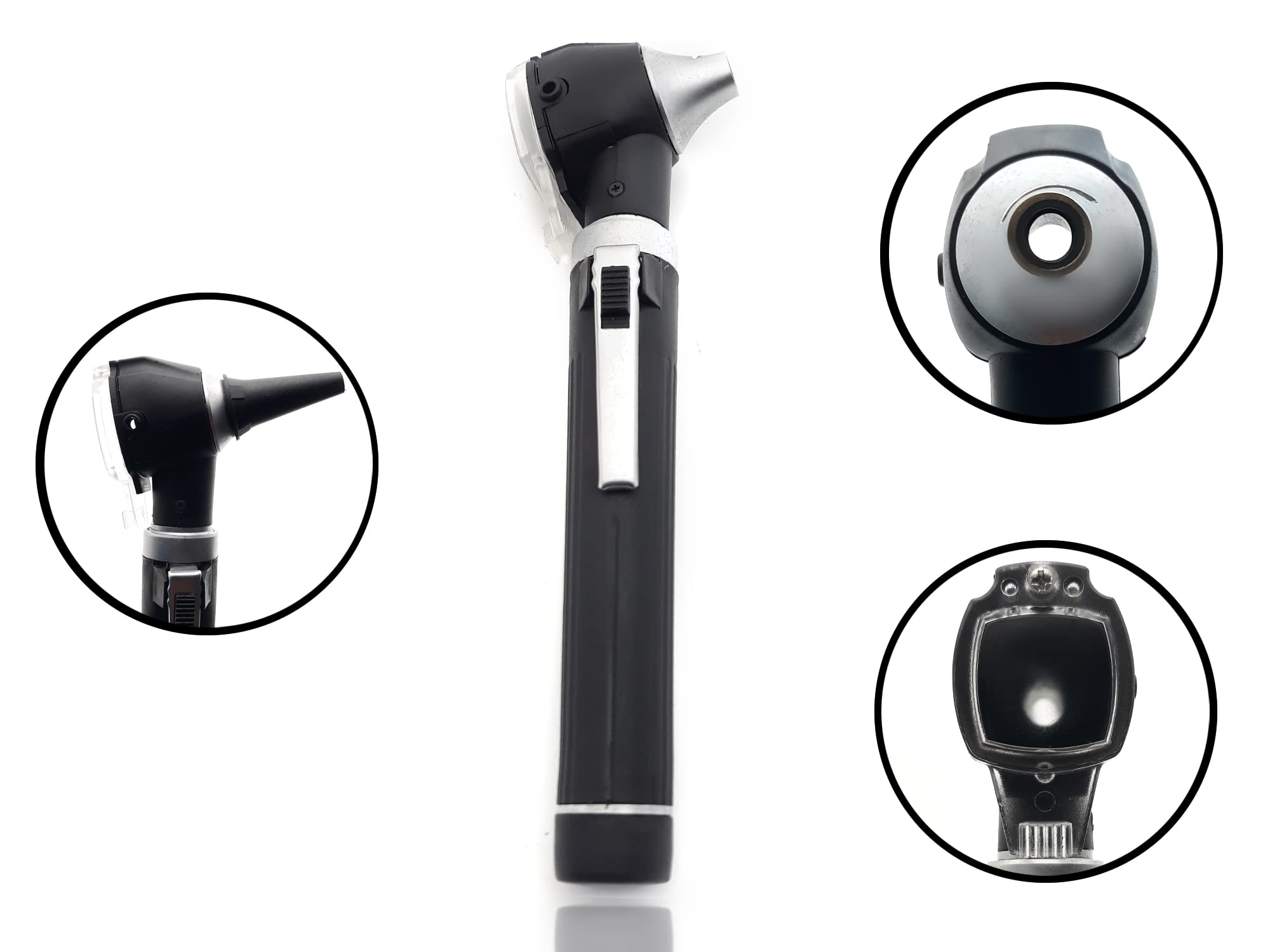 MEDCASE Brilliance Otoscope | Lifetime Warranty | Professional Ear Scope with Light and Speculum for Ear Examination and Diagnosis - Ideal for Professional Use