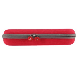 Lyzeous Protective Case for Classic III Stethoscope Accessories Portable Storage Bag Carrying Case Pouch(Red)