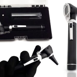 MEDCASE Brilliance Otoscope | Lifetime Warranty | Professional Ear Scope with Light and Speculum for Ear Examination and Diagnosis - Ideal for Professional Use