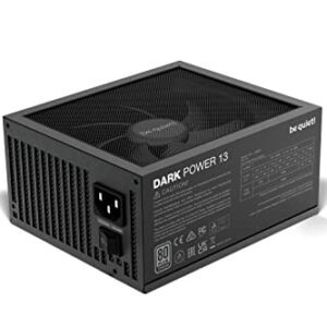 be quiet! Dark Power 13 1000W Quiet Performance Power Supply | 80 Plus Titanium Efficiency | ATX 3.0 | PCIe 5 | Modular | BN661