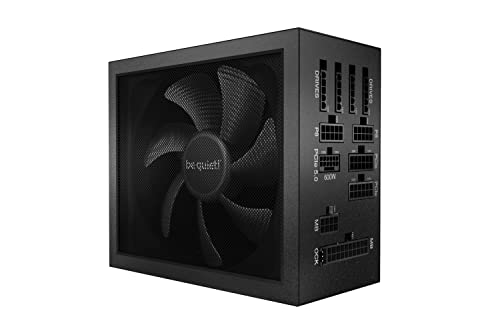 be quiet! Dark Power 13 1000W Quiet Performance Power Supply | 80 Plus Titanium Efficiency | ATX 3.0 | PCIe 5 | Modular | BN661