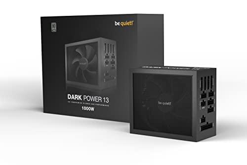 be quiet! Dark Power 13 1000W Quiet Performance Power Supply | 80 Plus Titanium Efficiency | ATX 3.0 | PCIe 5 | Modular | BN661