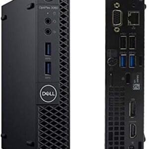 Dell Optiplex 3060 USFF, i5-8500T, 16GB RAM, 256GB SSD, Windows 10 Pro (Renewed)