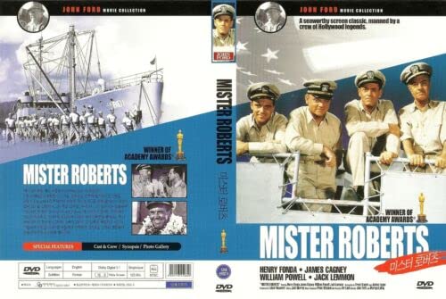 Mister Roberts (1955) DVD Henry Fonda, James Cagney, Language: English, French, Subtitle: English, Korean