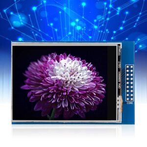 2.8 TFT LCD touch screen display module with 8-bit parallel bus Color display, touch screen, 8-bit parallel interface, 2.8 display.