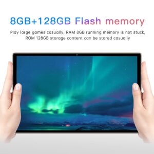 Dpofirs Android11 Tablet 10 Inch Tablet, 8GB 128GB Tablets, 128GB Expand, 5MP 13MP Camera, Octa Core Processor WiFi 7000mAh Battery IPS HD 4G Calling Gaming Tablet (Blue)