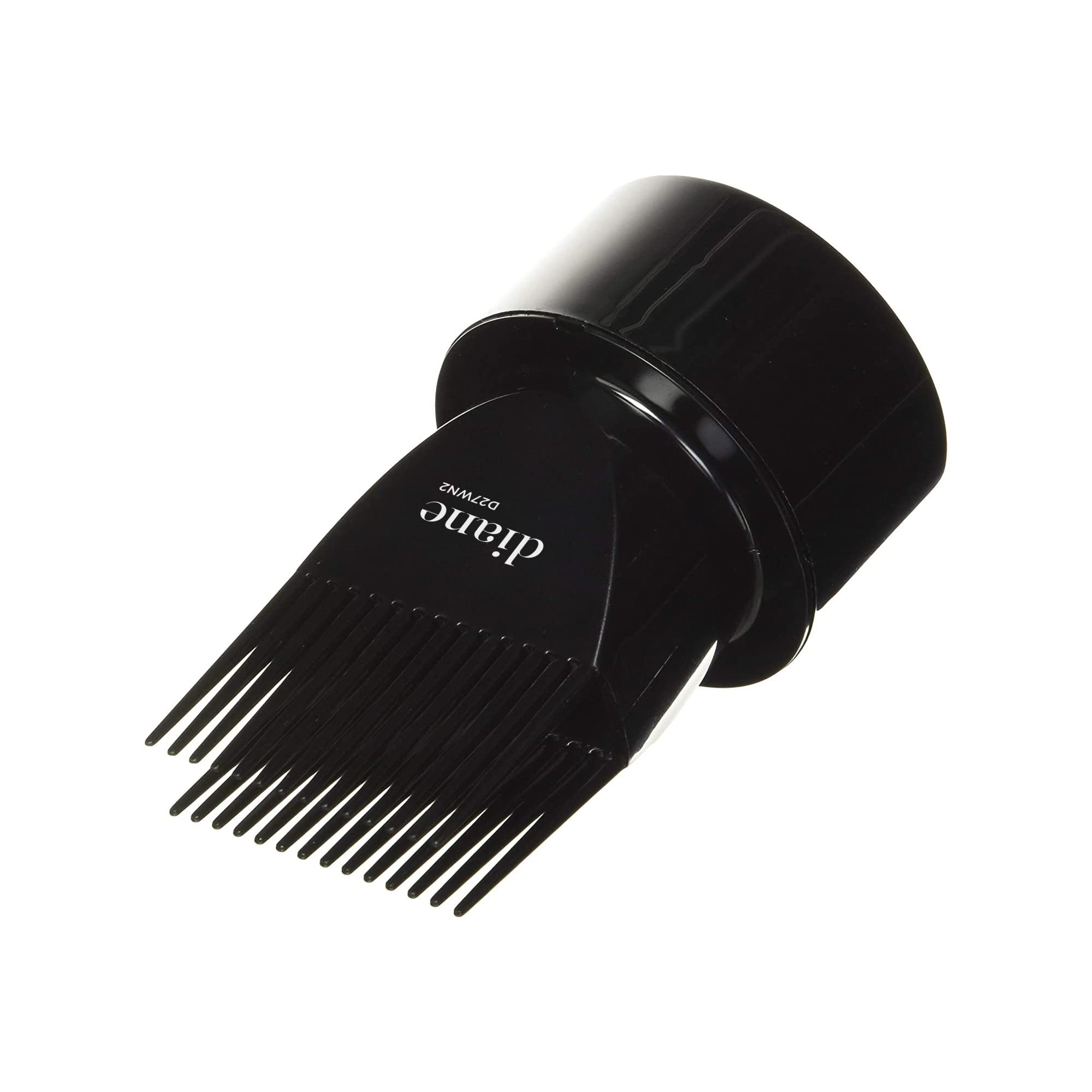 Diane Dryer Pick Attachment – Blow Dryer Comb Attachment, Fits Most Dryers with 2” Barrels – Black – D27WN2 (Pack of 2)