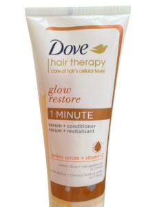 dove hair therapy glow restore serum + conditioner 8 fl oz