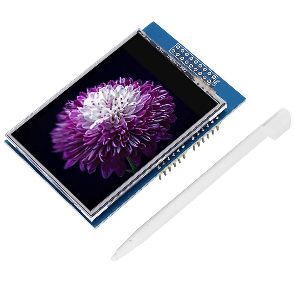 2.8 TFT LCD touch screen display module with 8-bit parallel bus Color display, touch screen, 8-bit parallel interface, 2.8 display.