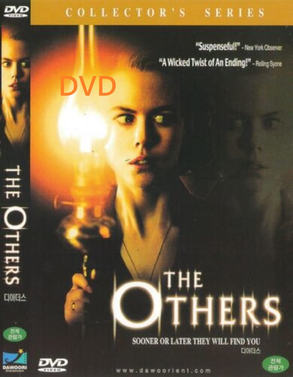 The Others (2001) DVD Alejandro Amenábar, Nicole Kidman, Language: English, Subtitle: English, Korean