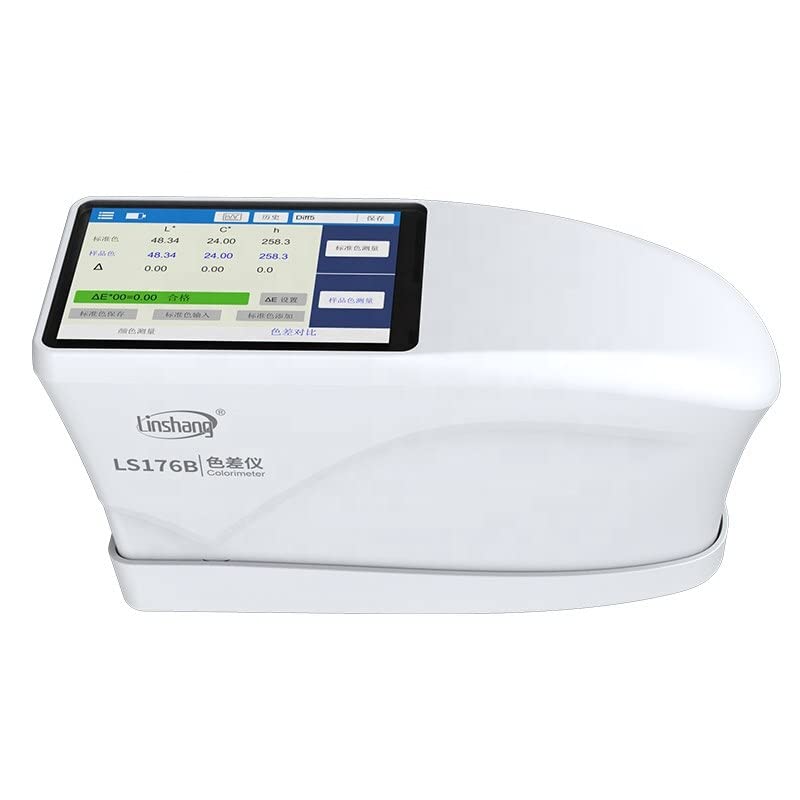 LS176B Colorimeter Colour Spectrophotometer with Pantone NCS RAL Color Cards Spectral Reflectance Curve