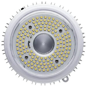 Satco S33115 Hi-Pro LED High Bay Wattage-Selectable HID Replacement Light, White, 80W/100W/130W