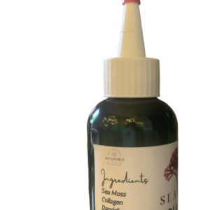 SEA MOSS COLLAGEN Hair & Skin Oil (Dandelion-Rose Dandruff & Acne)