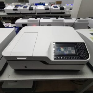 K8001S 7 Inch LCD Screen Laboratory Double Beam UV Visible Spectrophotometer with Variable Bandwidth 0.5,1,2,4,5 Nm