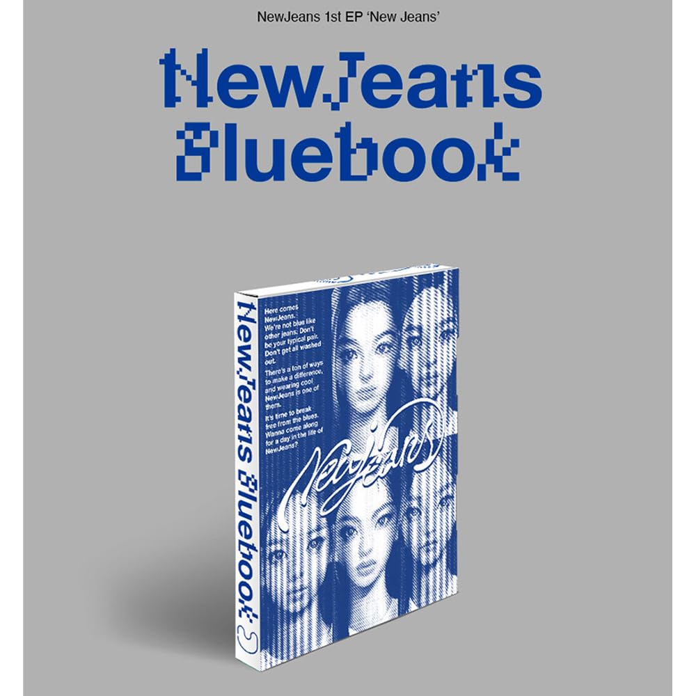 NewJeans - NewJeans 1st EP 'New Jeans' Bluebook ver. CD (MINJI ver.)