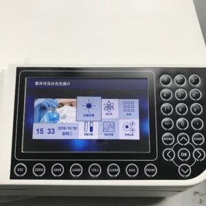 K8001S 7 Inch LCD Screen Laboratory Double Beam UV Visible Spectrophotometer with Variable Bandwidth 0.5,1,2,4,5 Nm