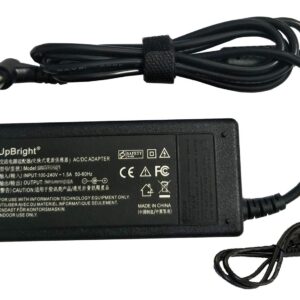 UpBright 24V 2A AC/DC Adapter Compatible with Samsung HW-Q600B HW-Q600 HW-Q600B/ZA Q HW-B450 HW-C450 HW-Q700B HW-Q60B HW-Q600A HW-HM55 HW-F350 HW-F335 HW-F355 HW-F550 HW-F55 SoundBar Power Supply Cord