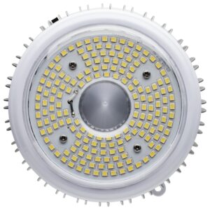 Satco S33117 Hi-Pro LED High Bay Wattage-Selectable HID Replacement Light, White, 100W/120W/150W