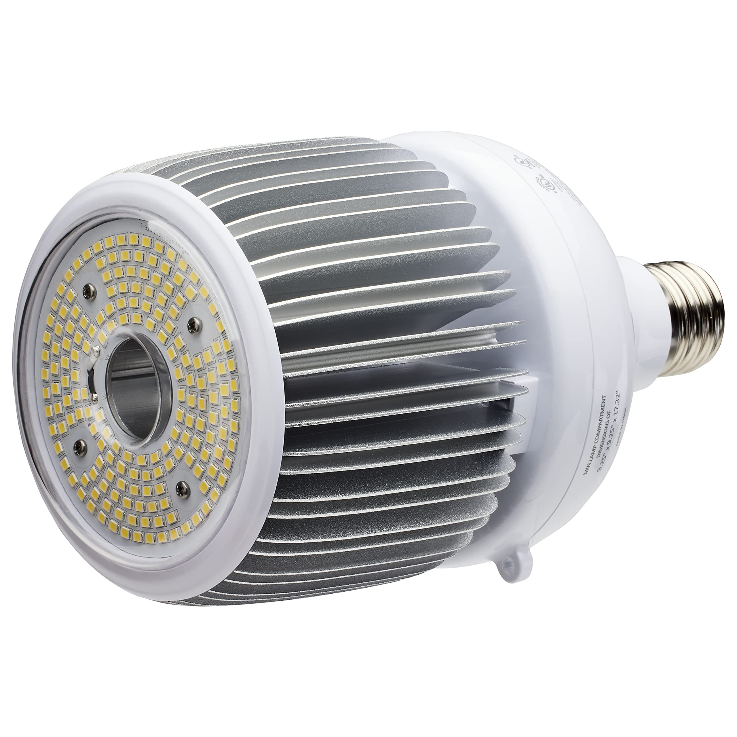 Satco S33117 Hi-Pro LED High Bay Wattage-Selectable HID Replacement Light, White, 100W/120W/150W