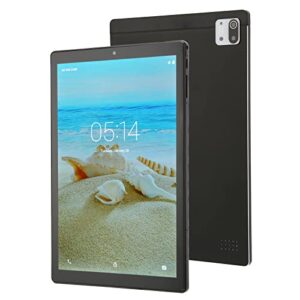 Tablet PC, 5G WiFi 10 Inch Tablet IPS Screen 4GB RAM 64GB ROM 100‑240V for Gaming (US Plug)