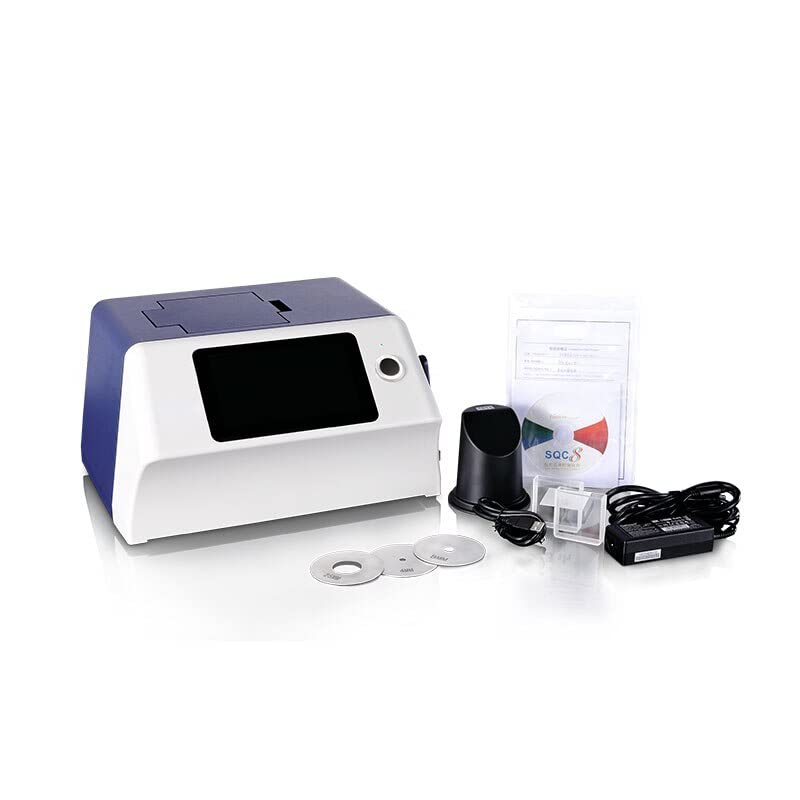 Benchtop Color Haze Meter Transmittance Colorimeter Spectrophotometer D/8 for LCD Panel Transparent Film YS6002