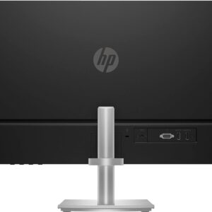 HP 27 inch 1080P Computer Monitor in Silver and Black, 27" Full HD (1920 x 1080) 75Hz Anti-Glare IPS Display with AMD FreeSync, 2 HDMI, 1 VGA, Highly Accurate Color (2024 Model) with Docztorm Dock