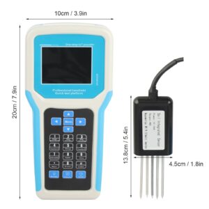 Zerodis Intelligent Handheld Soil Temperature and Humidity Conductivity PhNitrogen, and Potassium Rapid Measurement, Nitrogen Potassium Tester Us 100240V