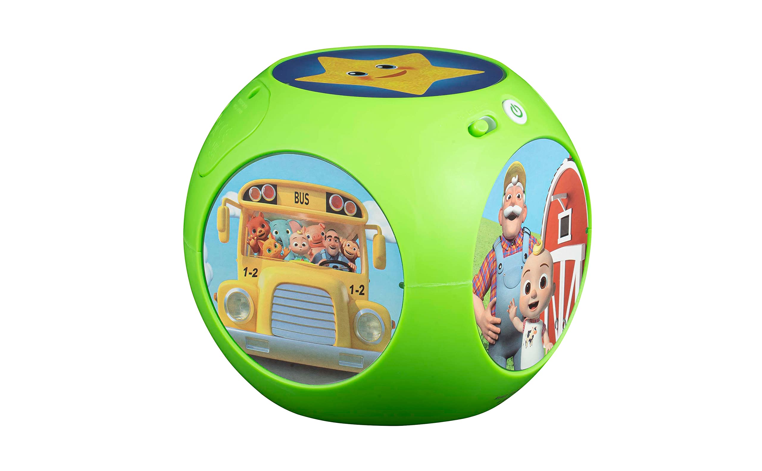 eKids Cocomelon Musical Toy for Toddlers, Tumble Tunes Toy Includes Six Built-in Nursery Rhymes, for Fans of Cocomelon Toys and Gifts for Boys and Girls