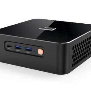 KINGDEL K18 Mini PC Gaming Computer AMD Ryzen 9 6900HX CPU 16GB DDR5 RAM 1TB M.2 PCIe4.0 SSD Mirco PC 680M Graphics 8K@60hz Output Triple Display W-11 Pro 2xLAN(Dual 2500M)