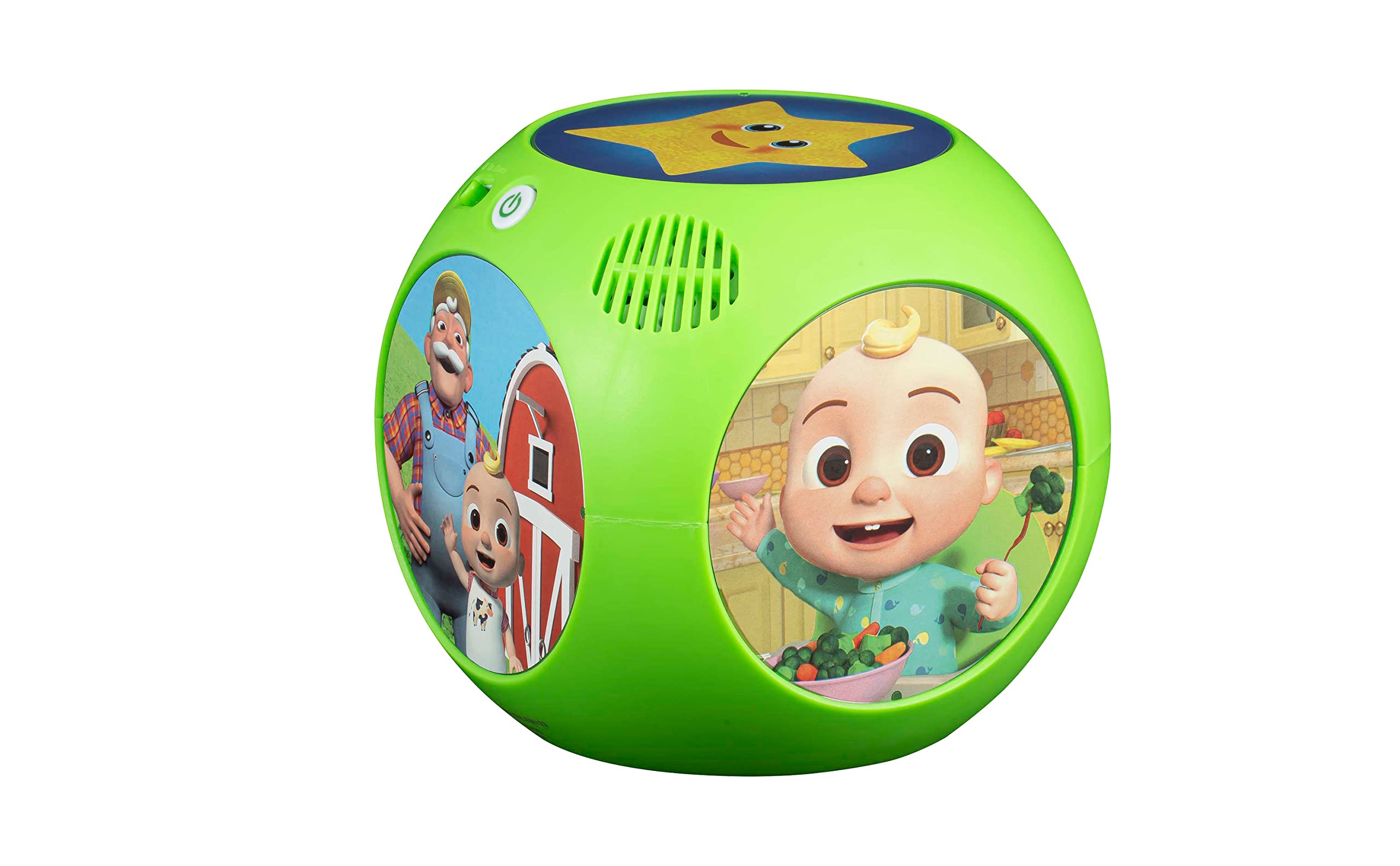 eKids Cocomelon Musical Toy for Toddlers, Tumble Tunes Toy Includes Six Built-in Nursery Rhymes, for Fans of Cocomelon Toys and Gifts for Boys and Girls