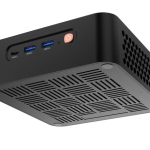 KINGDEL K18 Mini PC Gaming Computer AMD Ryzen 9 6900HX CPU 16GB DDR5 RAM 1TB M.2 PCIe4.0 SSD Mirco PC 680M Graphics 8K@60hz Output Triple Display W-11 Pro 2xLAN(Dual 2500M)