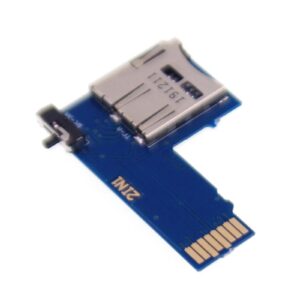 MOOKEENONE Dual Slot TF Card Adapter Converter Module for Raspberry Pi 4B/3B+/3B/ Zero W Accessories