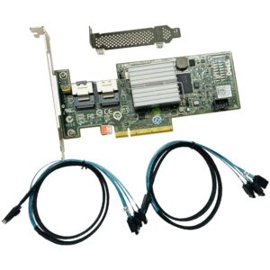 h200 raid controller card pci e 6gbps hba lsi 9211 p20 it mode zfs freenas unraid raid expander + 2* sata cable