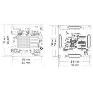 MiiElAOD SoMs AC7A035: XILINX Artix-7 XC7A35T FPGA Core Board Industrial Grade Module