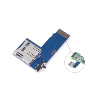 MOOKEENONE Dual Slot TF Card Adapter Converter Module for Raspberry Pi 4B/3B+/3B/ Zero W Accessories