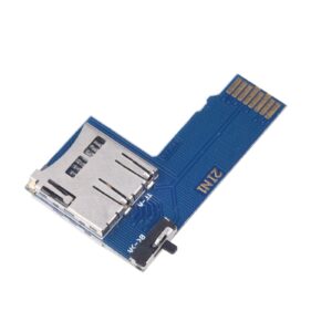 MOOKEENONE Dual Slot TF Card Adapter Converter Module for Raspberry Pi 4B/3B+/3B/ Zero W Accessories